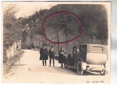 PHOTO FOTO AUTO AUTOMOBILE  AM 14 MÄRZ 1926 MARKE ZU BESTIMMEN