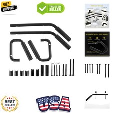 Front Rear Grab Handle Kit Aluminum Alloy Grab Bar Safety Handles Compatibl...