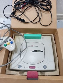 SEGA SEGA SATURN HST-0014 console and game software set #c68187
