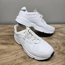 Propet Shoes Men 12 5E White Stability Walker Sneakers Extra Wide Orthotics