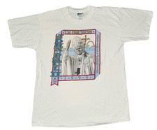 Rare Vintage 90s Pope John Paul II Catholic Papal Journey Graphic Religion Shirt