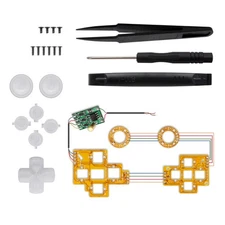 Colorful Lighted D-Pad Analog Thumbsticks Button LED Kit For Sony PS4 Controller