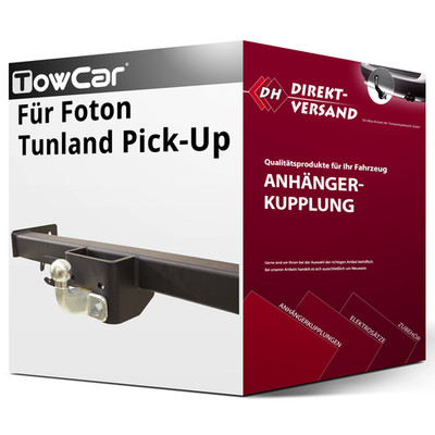 Für Foton Tunland Pick-Up (TowCar) Anhängerkupplung starr neu