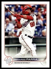 2022 Topps Gerardo Parra Washington Nationals #583