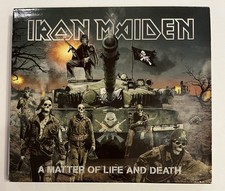 A Matter of Life and Death [Bonus DVD] by Iron Maiden (Sanctuary CD) Slipcase-EX