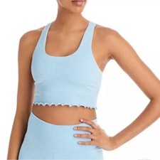 Spiritual Gangster Amor Cropped Tank Light Blue Size XS/S