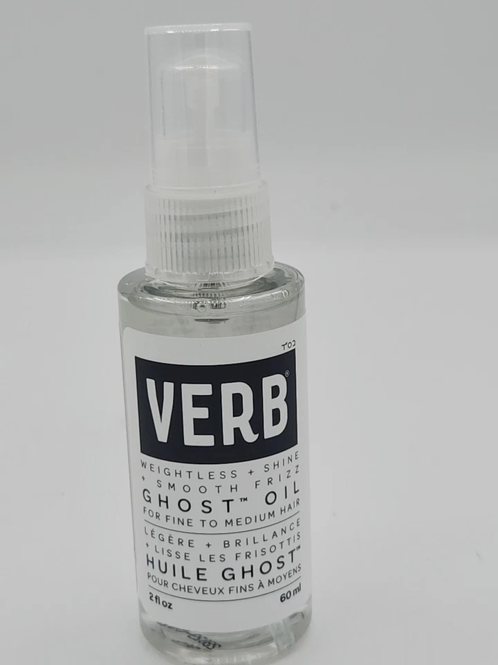 VERB Ghost Oil - Aceite capilar sin peso para cabello fino a medio | Suaviza el frizz... Foto 3 de 3