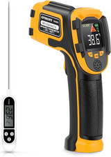 Infrared Thermometer Non-Contact Digital Laser Temperature Gun -58℉～1112℉(-50℃～6