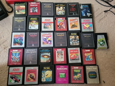 Atari 2600/7800 Spiele, mit kostenlosem Versand, nur Kassetten
