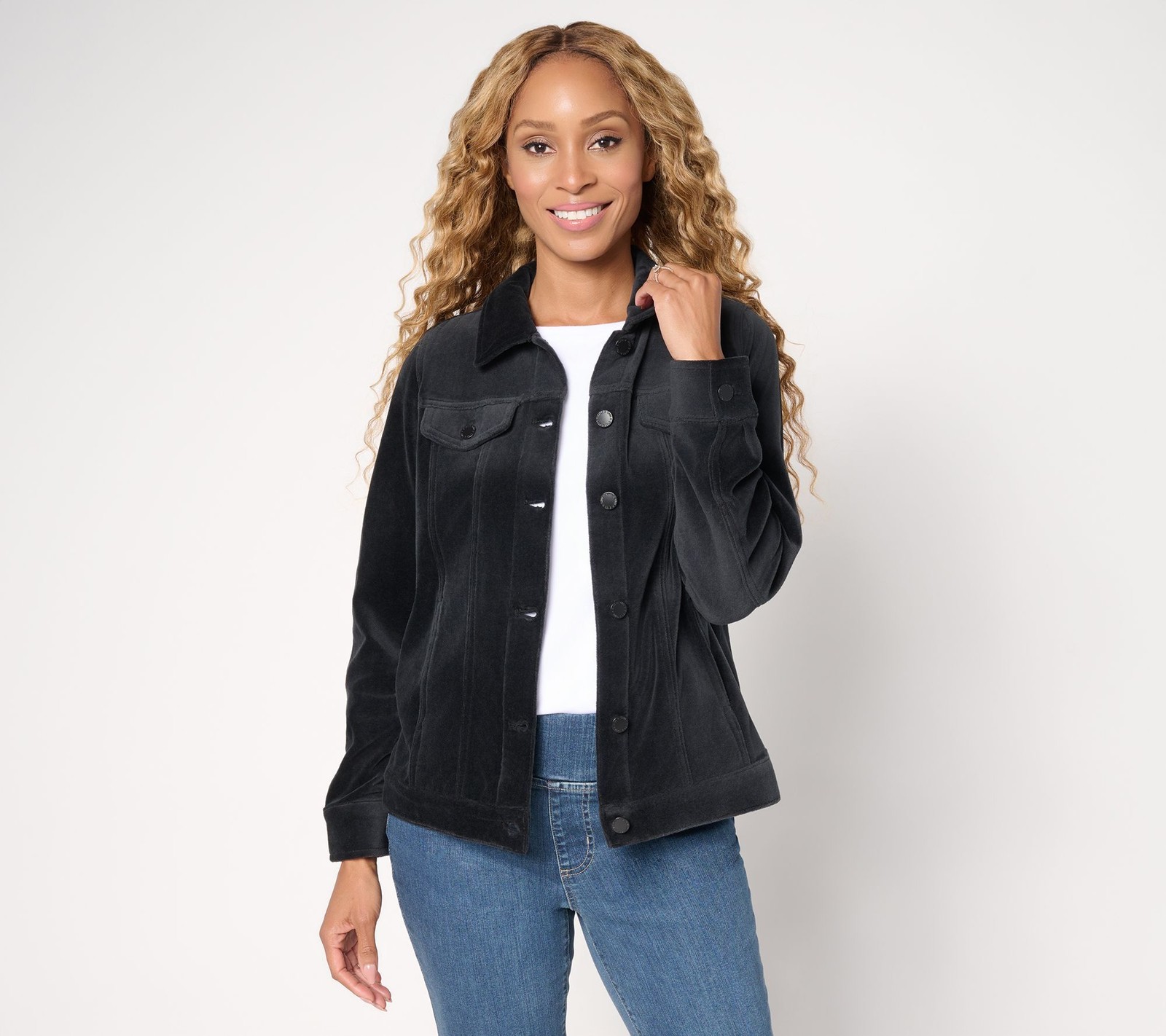 Belle by Kim Gravel Women's Jacket Sz L Make Your Selection: Black A728204