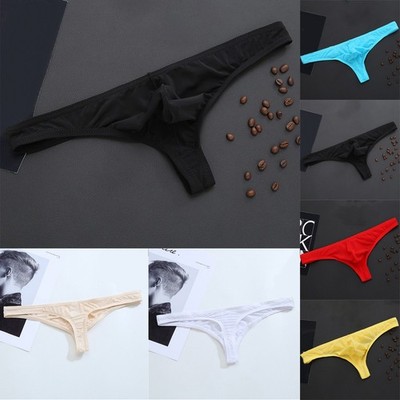 2020 Mode Neu Slip T-Back Herren L ~ 2XL Low Rise Stretch Tanga G-String