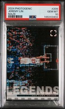 2024-25 Panini Photogenic Jeremy Lin #209 PSA 10 Jersey Match 17/25 POP 3