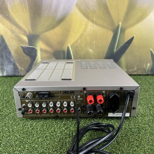 Denon DRA-F101 AM-FM Stereo Receiver Verstärker mit Phono Eingang silber getestet - Bild 5 von 6