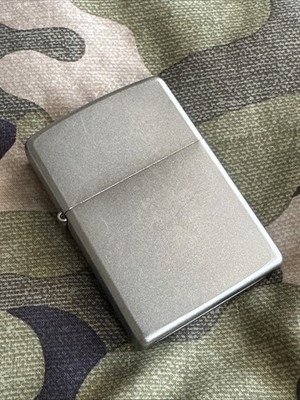 2012 Classic Zippo Lighter - Satin Chrome Finish