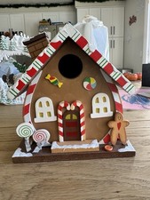 Gingerbread House About 7.5  Tall