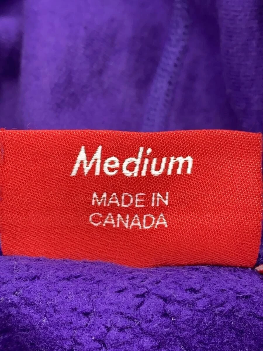 Felpa Supreme viola M usata