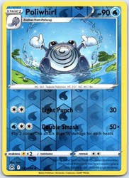 Poliwhirl 031/196 Lost Origin Reverse Holo