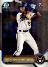 2022 1st Bowman Chrome - Hendry Mendez