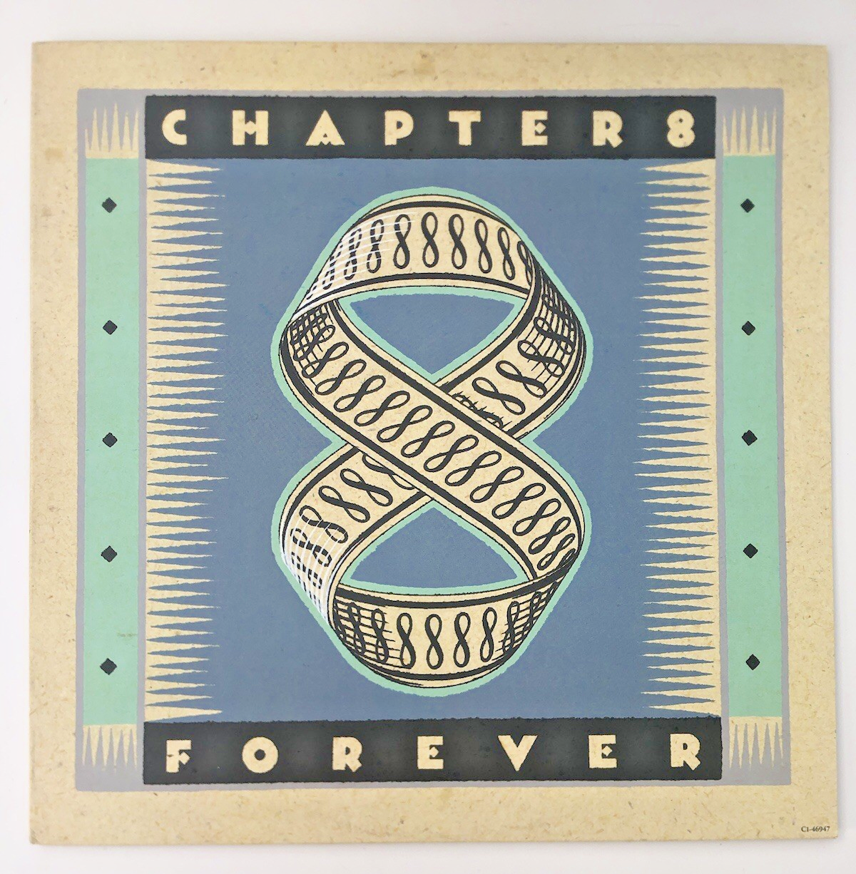 CHAPTER 8 -FOREVER  Capitol records  C1-46947 1988 R&B Funk  VINYL LP EX VG+