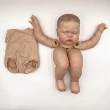 24" Reborn Baby Doll Kit - Already Painted Toddler Doll with Hair DIY Supplies