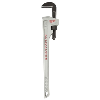 Milwaukee 48-22-7236 36-Inch Straight Aluminum Pipe Wrench, 5'' Jaw Capacity