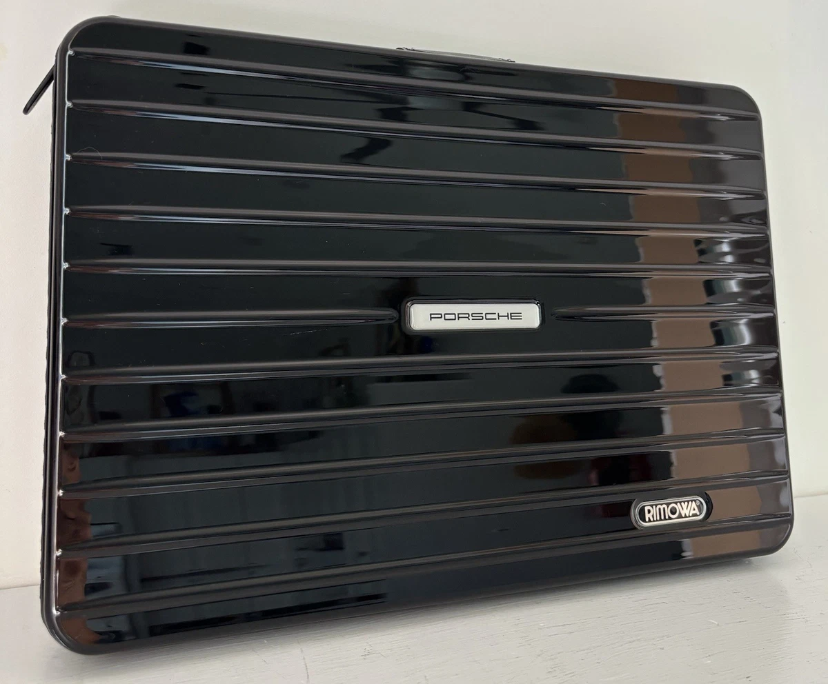 Black Rimowa For Porsche Laptop Case Briefcase Portfolio 15” X