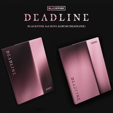BLACKPINK DEADLINE 3rd Mini Album CD-R Photo Book Poster 5 Sticker 4 Card GIFT