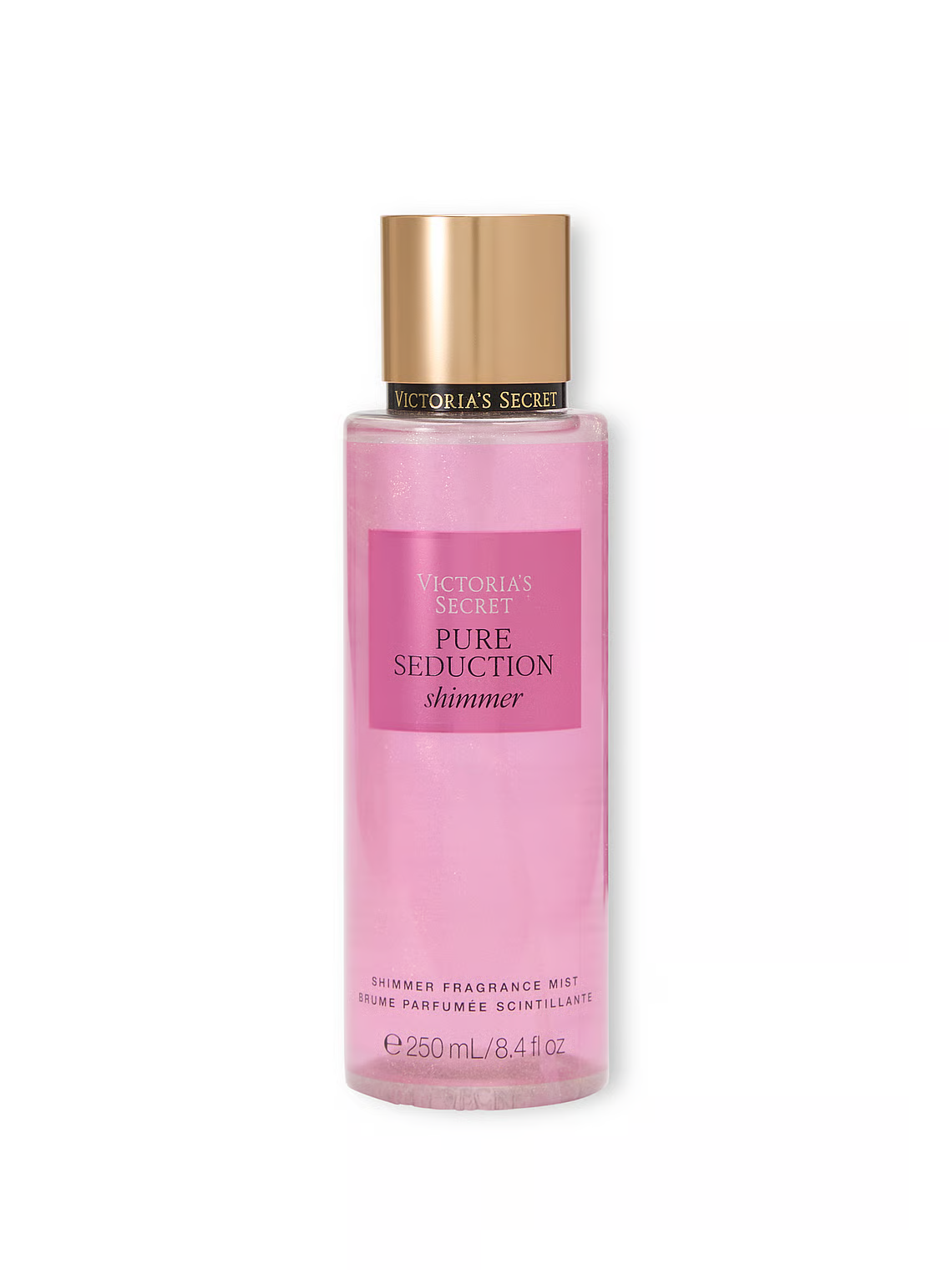 NEW!  VICTORIA'S SECRET PURE SEDUCTION SHIMMER BODY SPRAY 8.4 FL OUNCESS