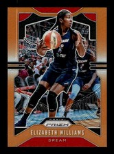 2020 Panini Prizm WNBA #16 Elizabeth Williams Orange #/65