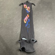 ANTHROPOLOGIE Sleeveless Mock-Neck Plisse Midi Dress Women's Size XS