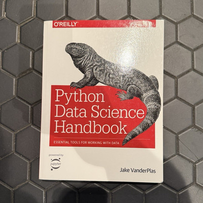 O'Reilly Python Data Science Handbook by Jake VanderPlas Paperback 2016