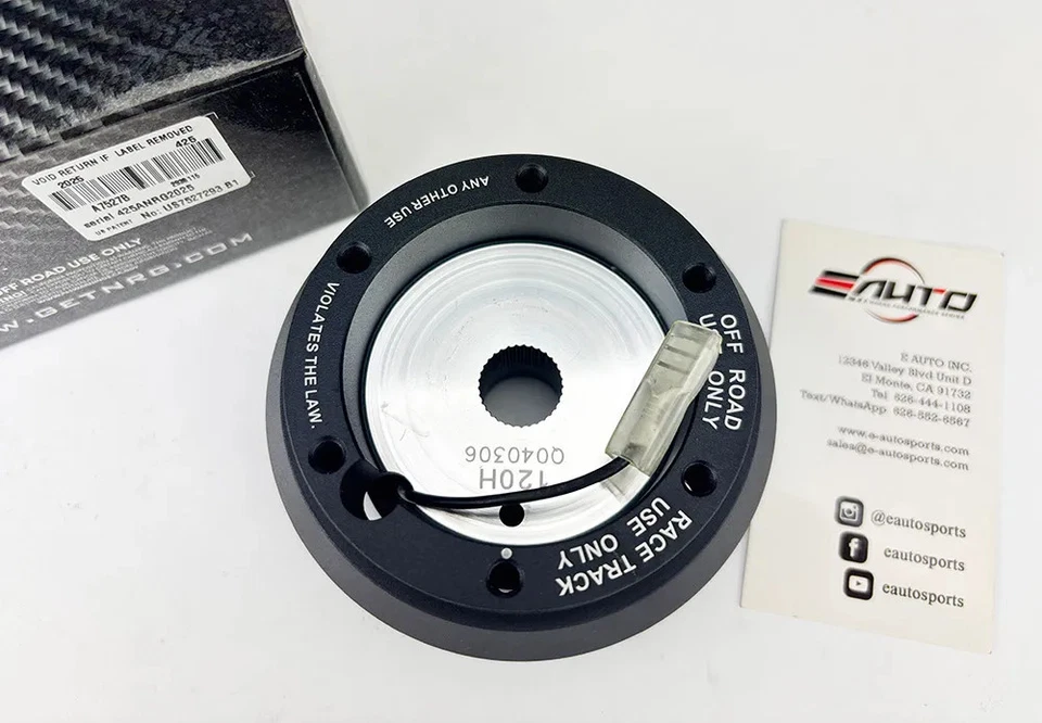 Buje de volante NRG + 200CF liberación rápida para camioneta 4runner Tacoma MR2 Supra Foto 2 de 4