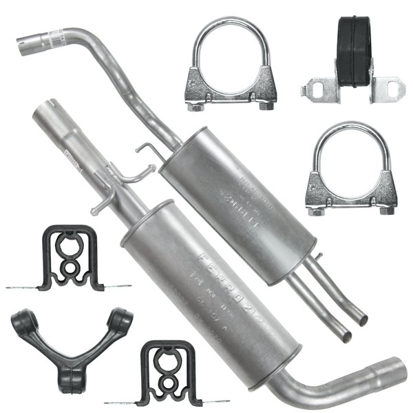 Set Auspuffanlage Auspuff FüR VW Bora 2.3I VR5 Kombi Variant Stufenheck-image