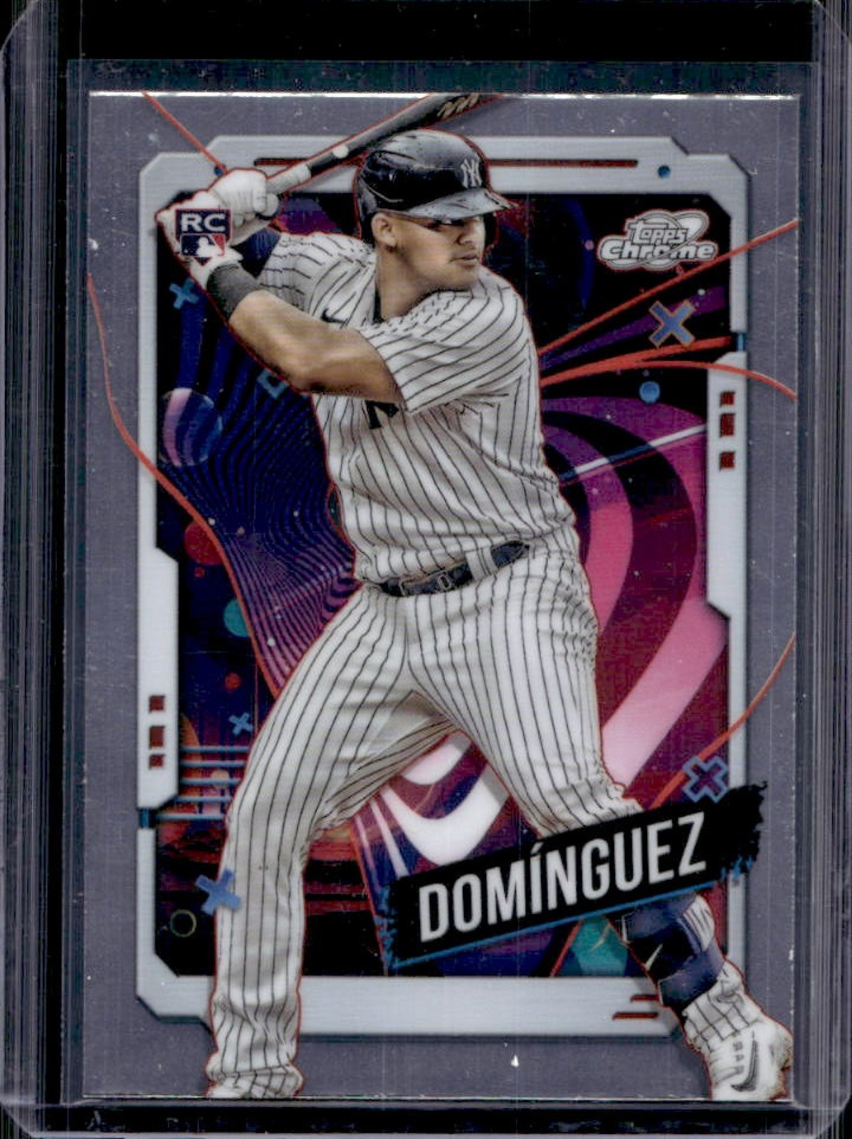 2024 Topps Cosmic Chrome Jasson Dominguez RC Rookie #89 Yankees