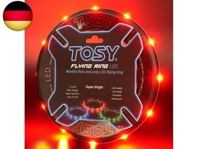TOSY Flying Ring   12 einfarbige LEDs, superhell, Lost-Mode, Auto-Aufleuchten, s