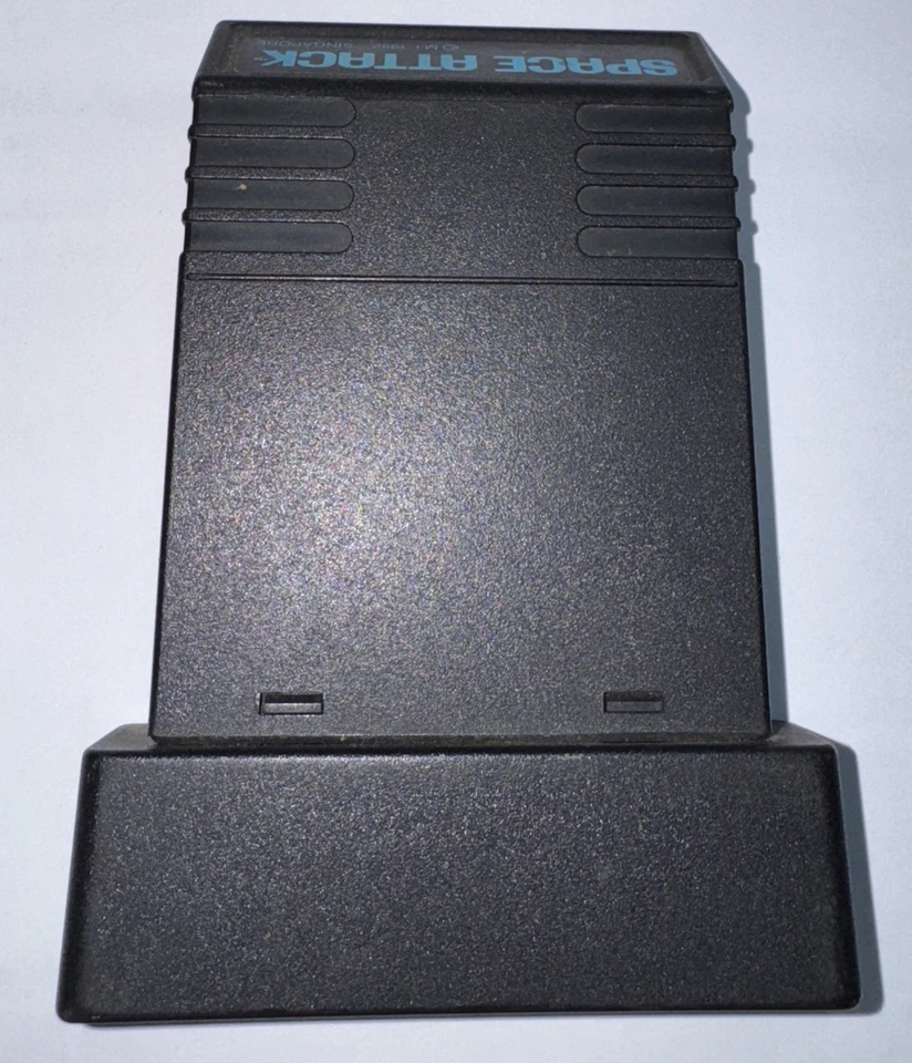 2 Clean OEM Atari Joy Sticks w/ Space Attack Untested Bundle Cleaned As Is - Image 2 of 4