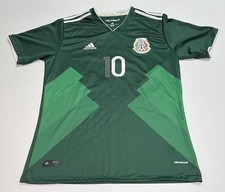 Adidas Mexico 2017 Soccer Jersey Oropeza 10 Climacool Green XL