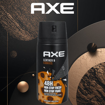 Axe Collision Leather & Cookies Deodorant Body Spray 150ml Men's Fragrance