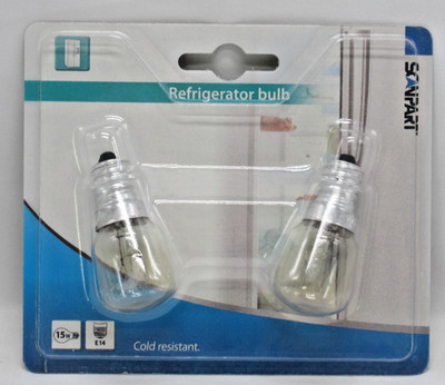 SCANPART Leuchtmittel Kühlschrankbirne E14 15W 110lm 1000h 030513