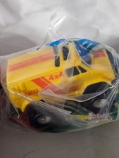 VINTAGE 1986 MCDONALD'S HAPPY MEAL STOMPER MINI 4X4 UNDER 3 CHEVY VAN GIOCATTOLO - COME NUOVO
