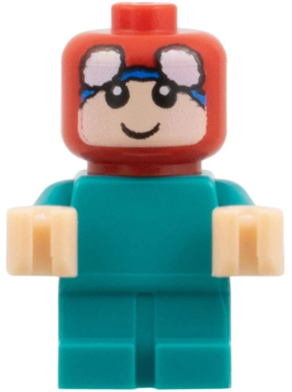 Lego Marvel Spider Man Across The Spiderverse Baby Minifigur Türkis #WAB035/36 - Bild 1 von 1
