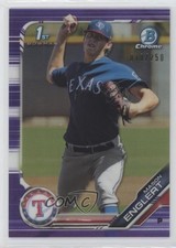 2019 Bowman Chrome Prospects Purple Refractor 10/250 Mason Englert #BCP-219 it9