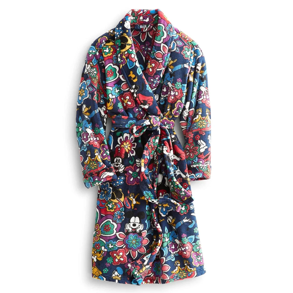 chinese dress ladies Disney Womens Robe Minnie Mouse Pink Medium at Amazon Women's Clothing store main image 1