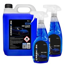 De-icer 2 x 750ml + 5 L, Refill, Fast Acting Deicer, Car Windows, Locks Carshark