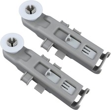 2 pcs W10888592 Dishwasher Upper Rack Wheel Top Replacement Part Compatible...