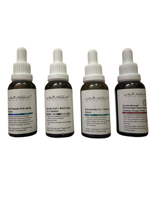 Skin Nutrition Botanicals Bundle Peptide, Witch Hazel, Night Repair, Niacinamide