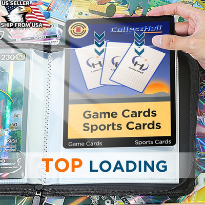 Jumbo Card Binder for Pokemon Jumbo Cards 50 Pages Oversized 2 Pockets Card  