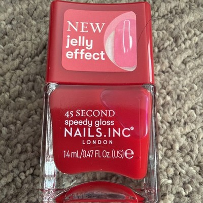 45 Second Speedy Gloss, Mayfair Made Me Do It, Red, Glossy, No Chip, Long Lastin