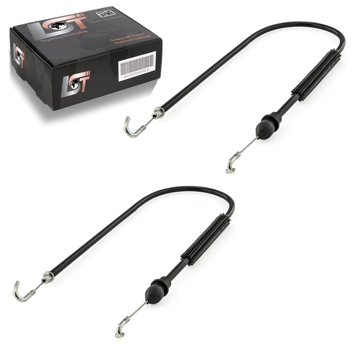 2X Cable Bowden Cable Lock Door Handle Rear Left Right For Skoda Octavia I