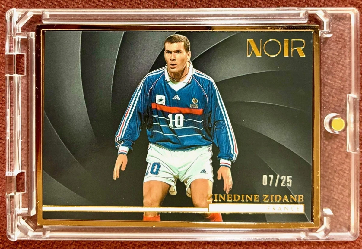 Carte Collector Zinedine Zidane – France Football – Ticket Rare Non Gradé